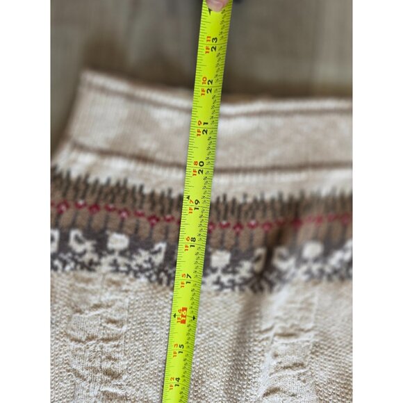 Vtg Shenandoah XL Embroidered Horse Scene Sweater - Picture 8 of 9